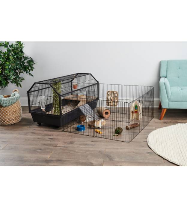 Oxbow cage hotsell with play yard